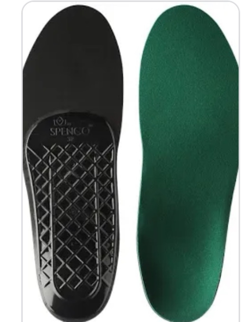 SPENCO Unisex Spenco Orthotic RX Arch Support Insoles, M10-11.5/W11-12.5, NWT